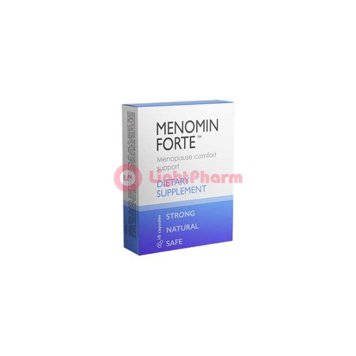 Menomin Forte капсули за ублажување на симптомите на менопауза во Македонија